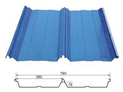 襄陽角馳760型彩鋼瓦1